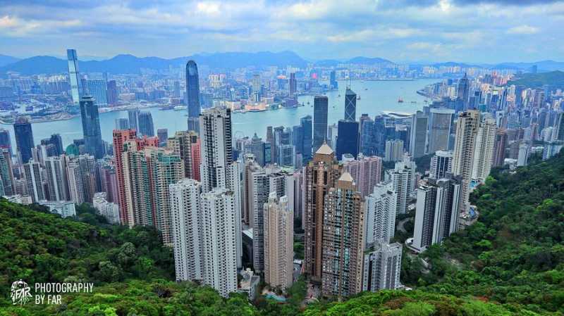 香港山顶观景台（自由行香港旅游攻略）